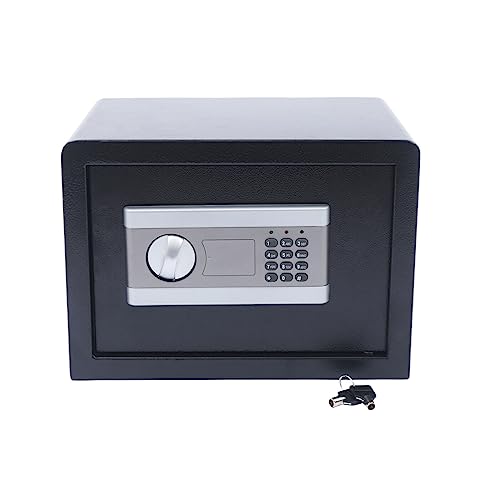 Elektronischer Tresor Safe Tresor Möbeltresor Geldschrank Wandtresor Safe Dokumententresor Feuerfest Safe Tresor mit Schlüssel 17L