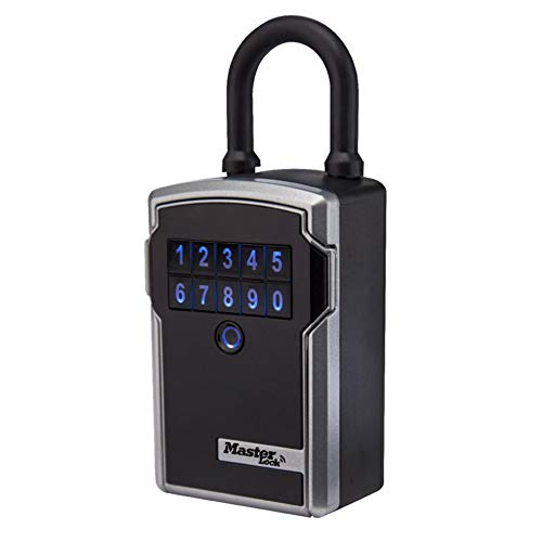 MASTER LOCK Bluetooth-Schlüsselkasten [Bluetooth- oder Kombinationsschloss] [Bügel] [Wetterfest] 5440EURD– Select Access Smart-Schlüsselkasten