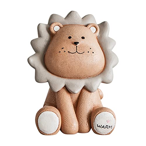 LICHENGTAI Spardose Kinder Sparschwein Tresor Piggy Bank Sparkasse Spielzeug Süßes Löwen Spardosen für Jungen Mädchen, Geschenk für Geburtstage, Weihnachten, Babypartys